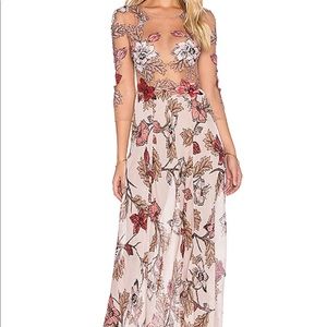 For Love & Lemons Sierra Maxi Dress
